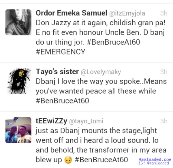 See Why Don Jazzy Refused To Perform WithD’Banj At The 60 Birthday of Senator Ben Murray Bruce 